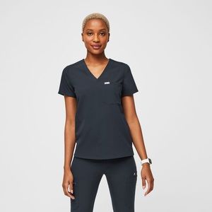 FIGS: Women’s Dark Harbor Catarina One Pocket Scrub Top